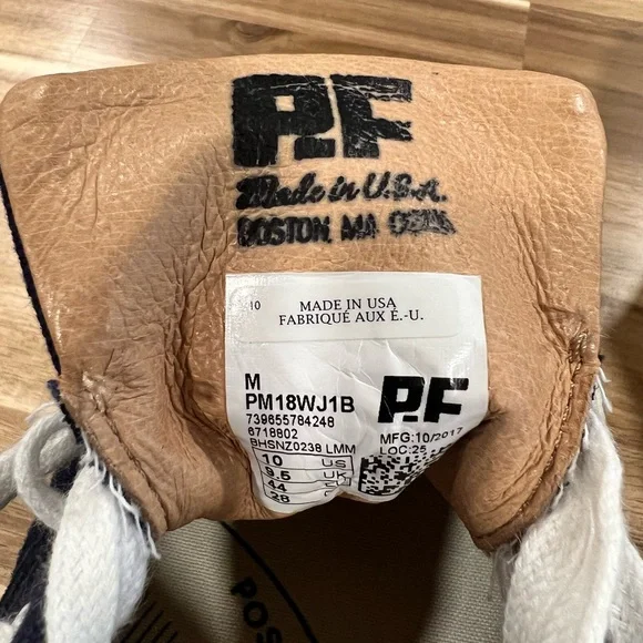 P.F. Flyers Blue and White Classic Sneakers - Picture 8 of 8